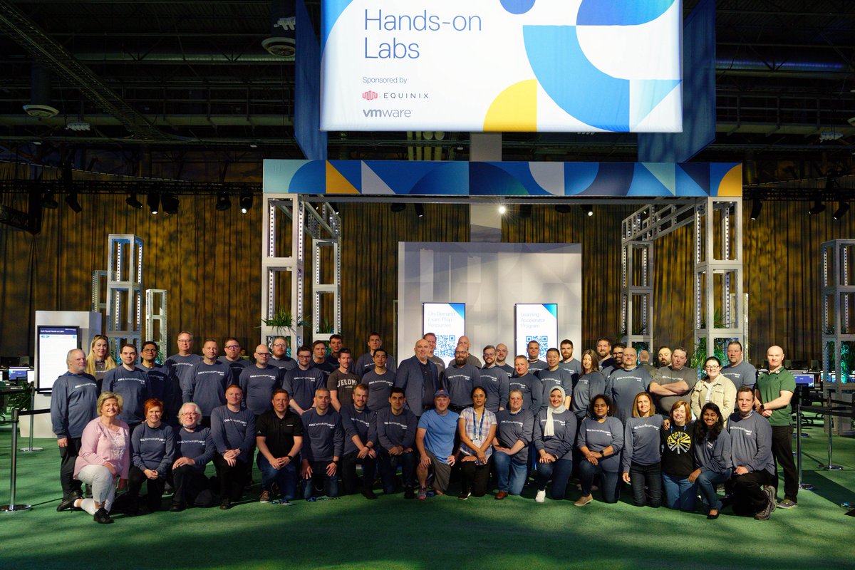 It takes a village.. 👏👏👏 to everybody that supported #HandsOnLabs this week <a href="/DellTech/">Dell Technologies</a> <a href="/DellTechWorld/">Dell Technologies World</a> <a href="/danpreiss/">Dan Preiss</a> <a href="/DesOS_CSC/">Des O'Sullivan</a> 
So proud of the team 🚀🚀