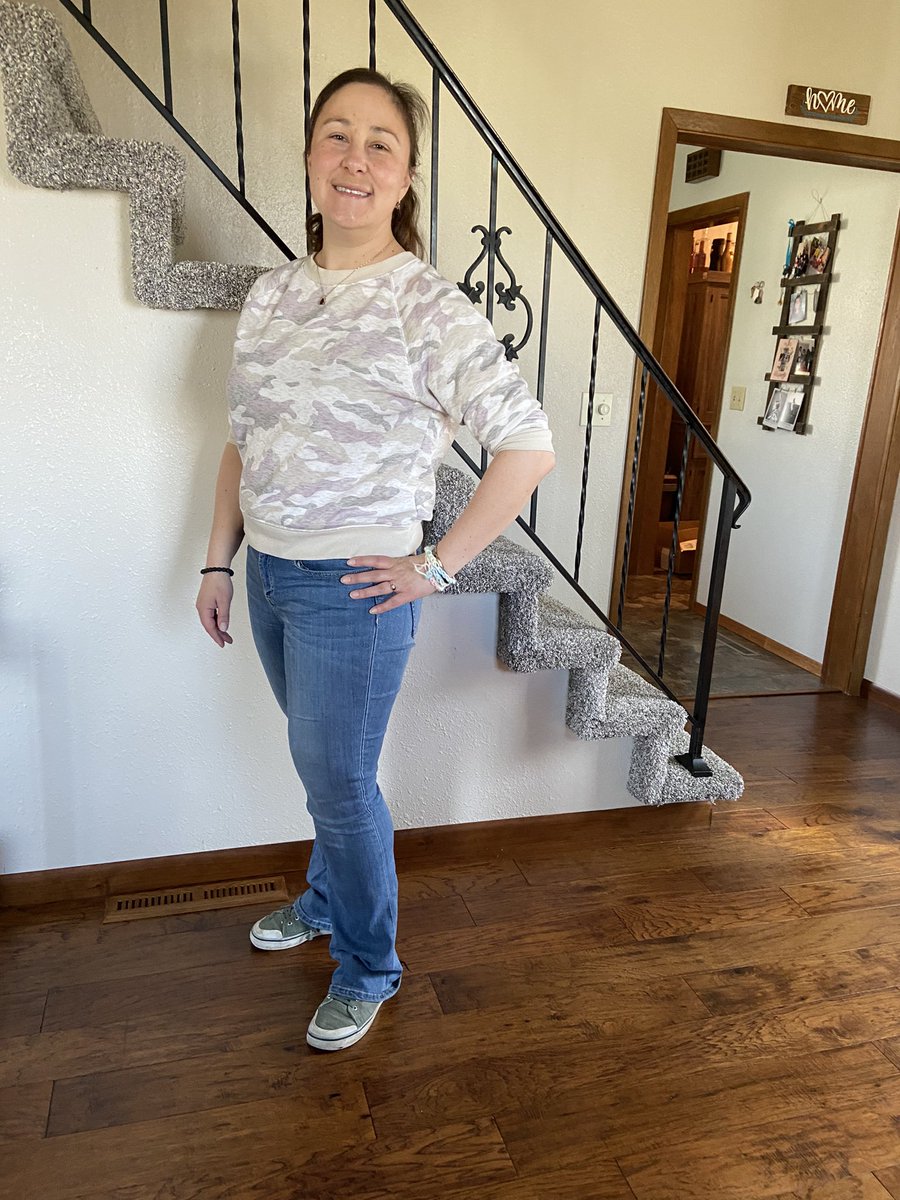 erin_rae's tweet photo. Final day for Styled by a Child for @NDWomensNetwork - outfit and knit bracelet courtesy my son 🥰. Help me reach $600!! https://t.co/fL6ZY3ieeJ https://t.co/Fin3hexkPz
