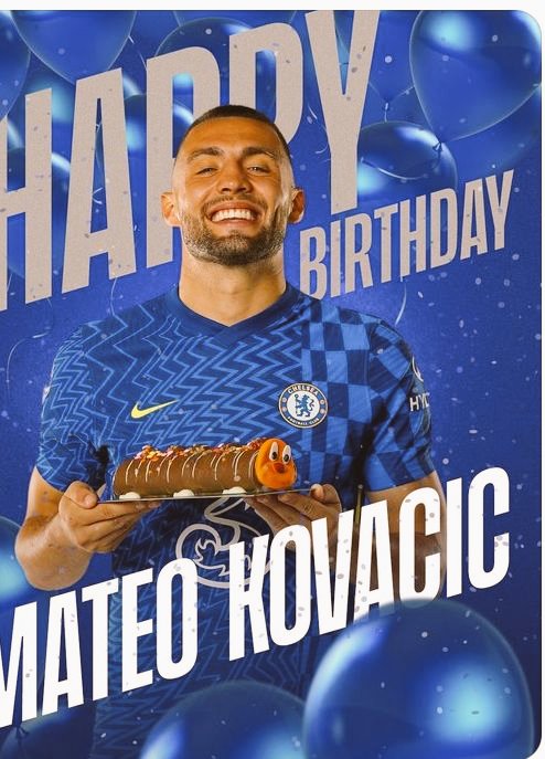 Happy birthday Mateo kovacic 