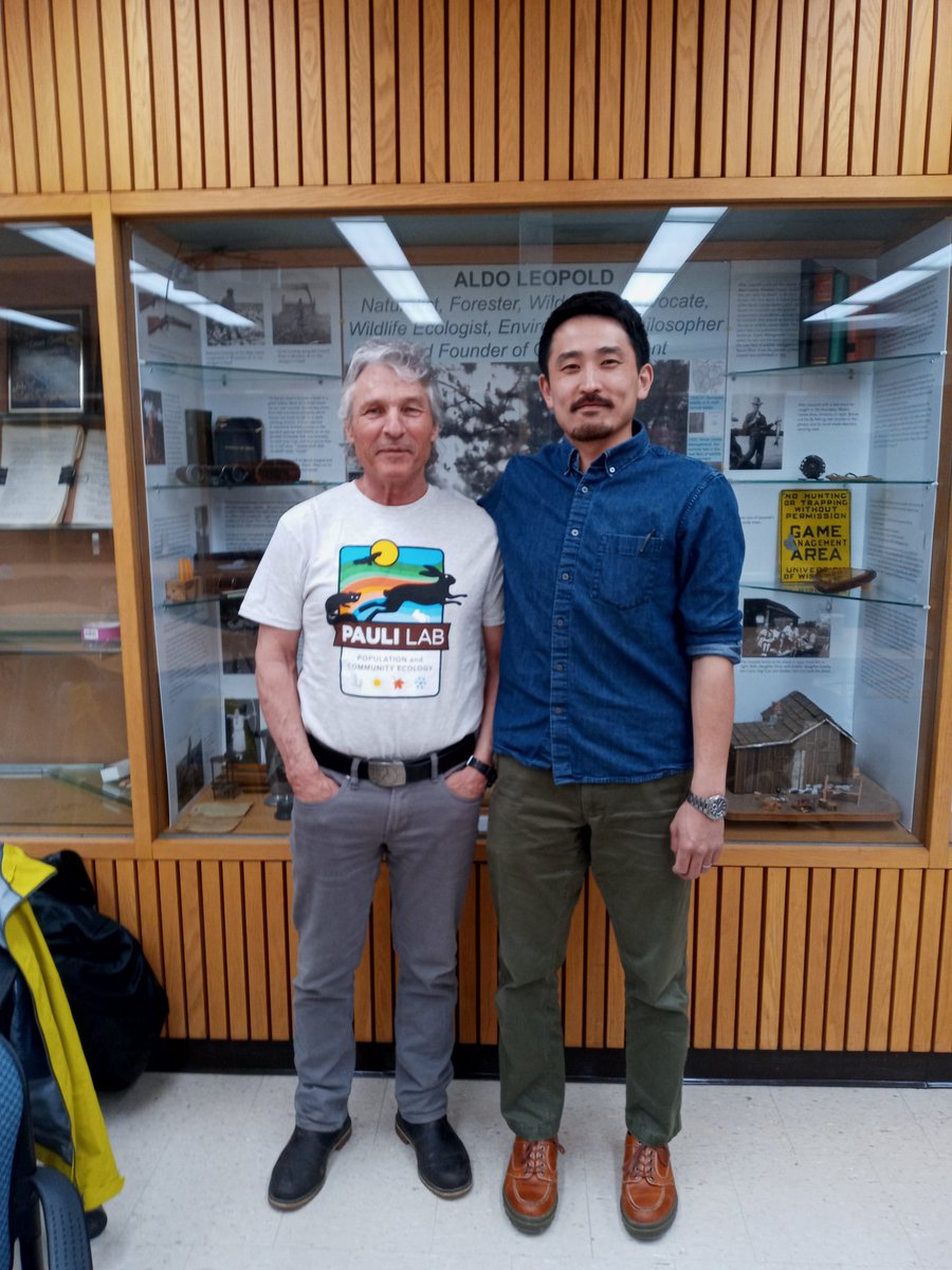 Had a fun reunion with my Master's supervisor Dr. Stan Boutin <a href="/boutinlab/">Boutinlab</a> in Madison, thanks to the unexpected 10-day fieldwork delay!