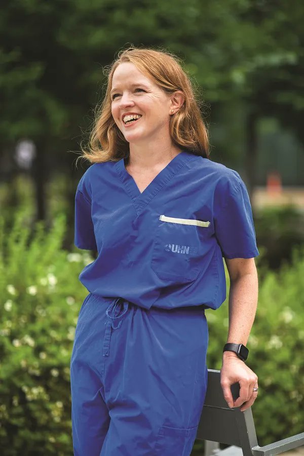 Congratulations to #UofTNursing Doctor of Nursing student <a href="/nikmarks/">Nikki NP</a> on earning the badge of #NursingHero from <a href="/hospitalnewscom/">Hospital News</a>. Nikki's nominators describe her as an "innovator, clinical leader and a passionate advocate of COVID+ patients." ➡️ buff.ly/3sfdf40