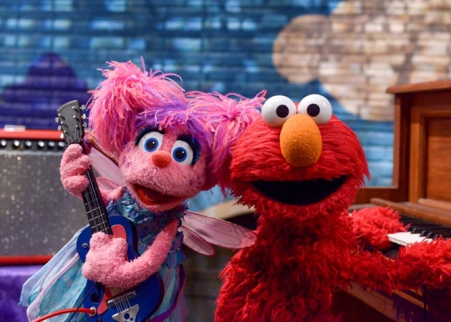 elmo's tweet photo. Elmo and Abby are taking song requests. What song should we play next? https://t.co/qs3vMTQvSb