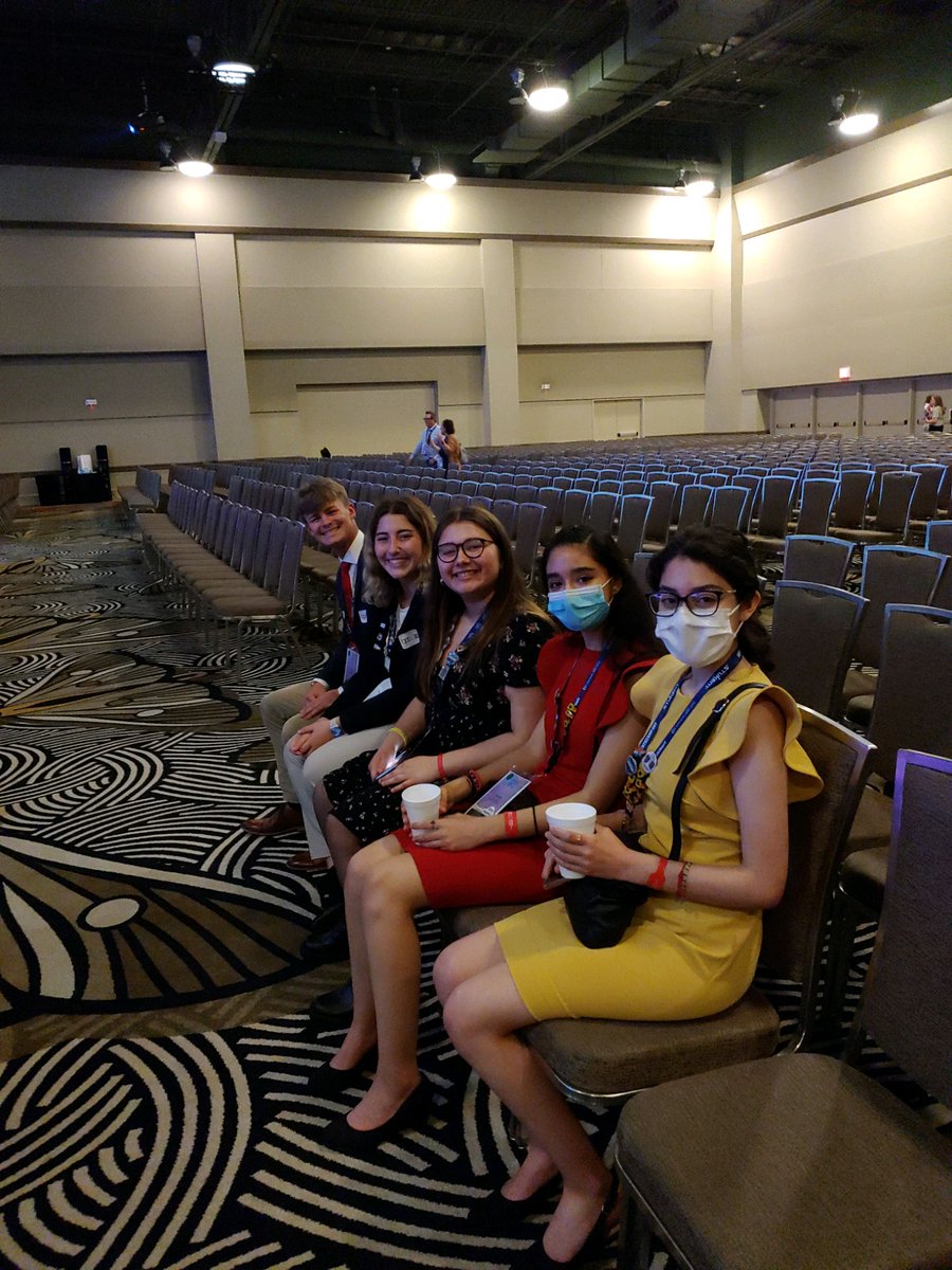 NewtonHSKS's tweet photo. The National Leadership Conference for our NHS BPA students has been in full swing this week! Ann Pomeroy and Joel Franz represented Kansas during the opening ceremonies! We look forward to hearing about the results from their competitive events. Stay tuned! #RailerPride https://t.co/rPuqHmOvkP