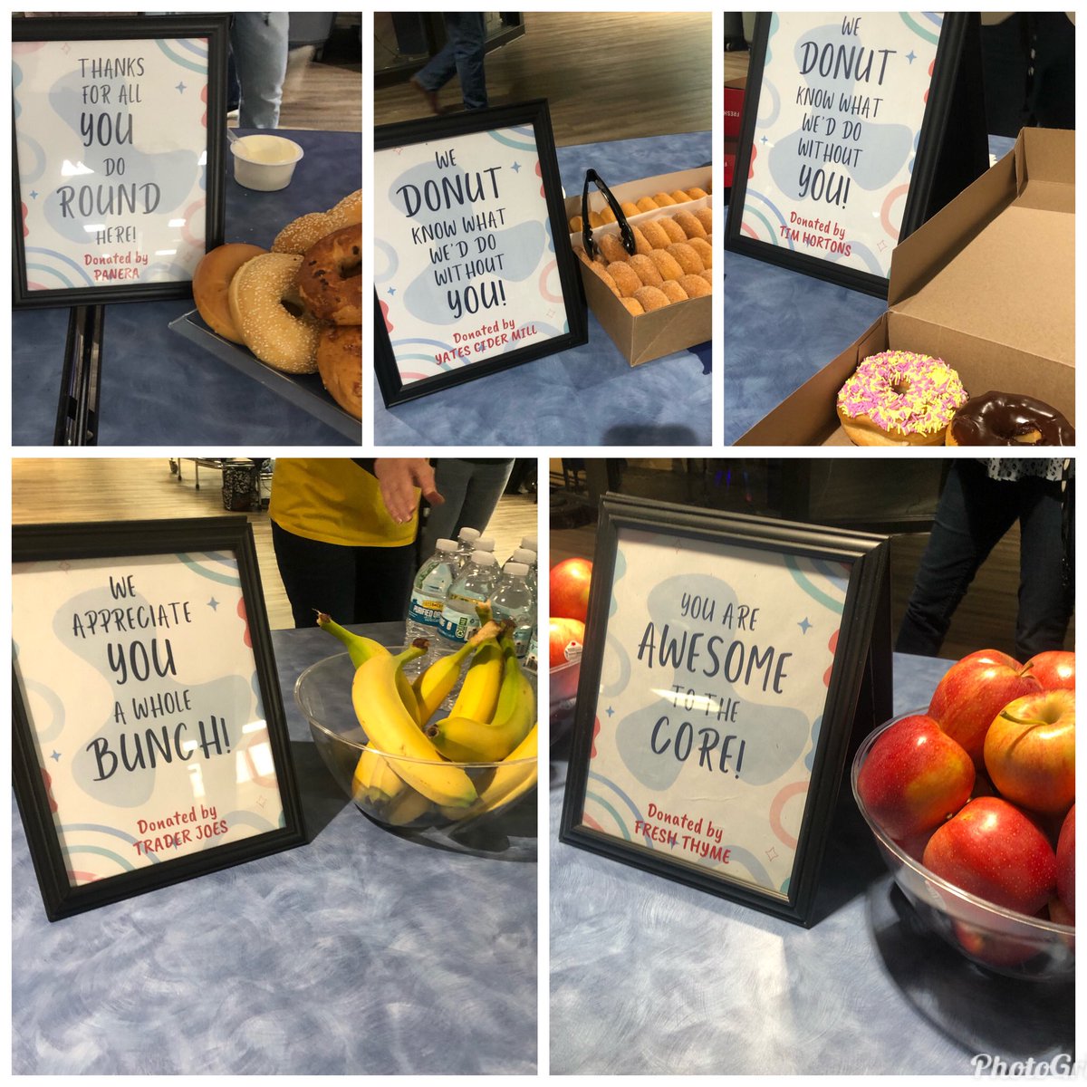 RCS Math Coaches (@rcsmath) on Twitter photo What a great morning connecting & learning w/elementary teachers across the district! A HUGE thank you to Rochester Paneras, Tim Hortons, Yates Cider Mill, Fresh Thyme, & Trader Joe’s for donating all the delicious snacks for Teacher Appreciation Week! <a href="/rochcommschools/">Rochester Community Schools</a> #RCSpride What a great morning connecting & learning w/elementary teachers across the district! A HUGE thank you to Rochester Paneras, Tim Hortons, Yates Cider Mill, Fresh Thyme, & Trader Joe’s for donating all the delicious snacks for Teacher Appreciation Week! <a href="/rochcommschools/">Rochester Community Schools</a> #RCSpride