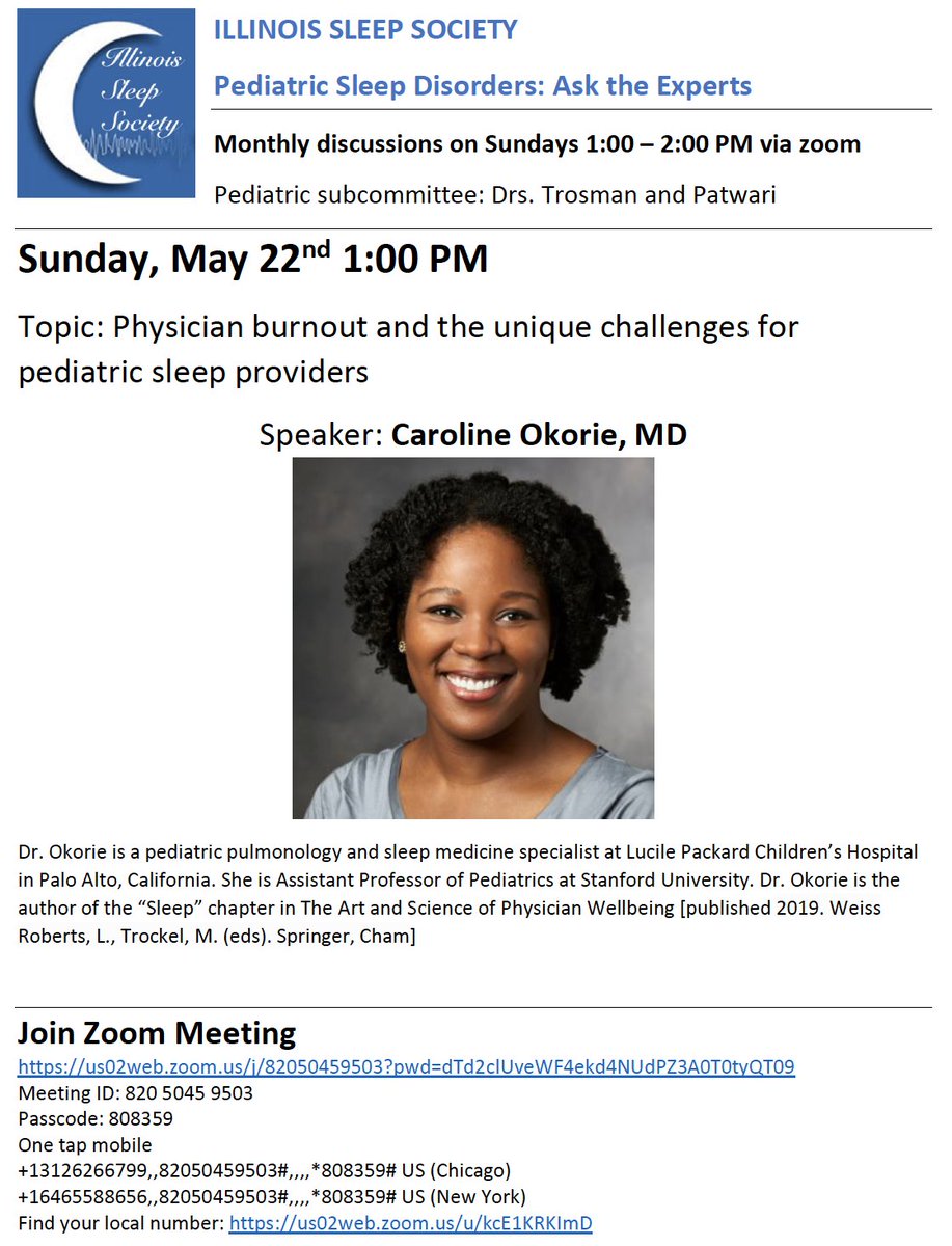 Illinois Sleep Society tweet media