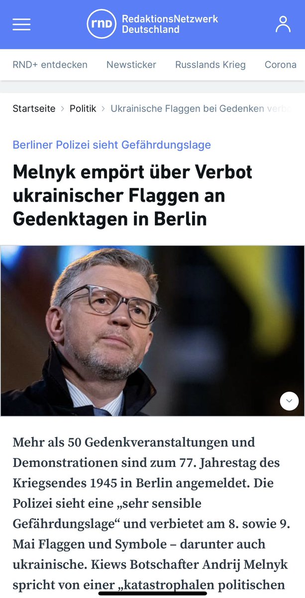 Andrii Melnyk tweet media
