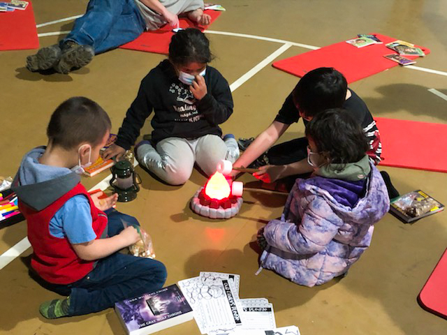BGCAlaska's tweet image. Boys &amp;amp; Girls Club of Tyonek volunteered at Tebughna School in Tyonek to host a 'Camp Read-a-Lot' family literacy night! The gym was transformed into a campground for literary adventure! ow.ly/cLnu50J1Je0

#CampReadALot #GreatFutures
