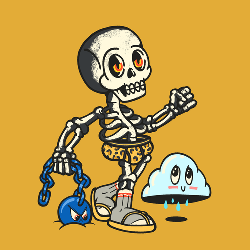 Amrilyo's tweet photo. Bullish 
@NFTBoneHeadz 
#BoneFamily https://t.co/3oLQe2dSyn