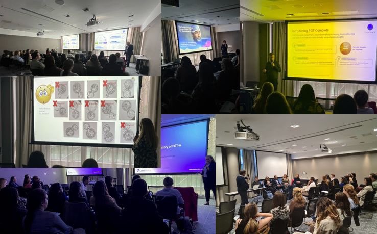 clairemoranphd's tweet photo. Amazing to have in-person meetings back again! Thank you to #coopersurgical for inviting me to speak at the first live event in 2 years🤩 and giving me the opportunity to speak about PGT-A and how it has increased IVF success for specific patient groups @ReproMedIreland https://t.co/p8jNOQfYV4