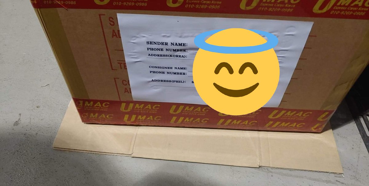 behpeuhshop's tweet photo. #Behpeuhupdate
#BOX11
Pick up by umac courier last Thursday 05/05
1 Regular box
1 mini box
Items included-
✨ All batch 10 remaining items
✨ all batch 11 gos
✨ Glimo
✨ all Greysuit Synnara and Ktown
-pasabuys
we will post another update once intransit na ☺️ https://t.co/058gf1v7OJ