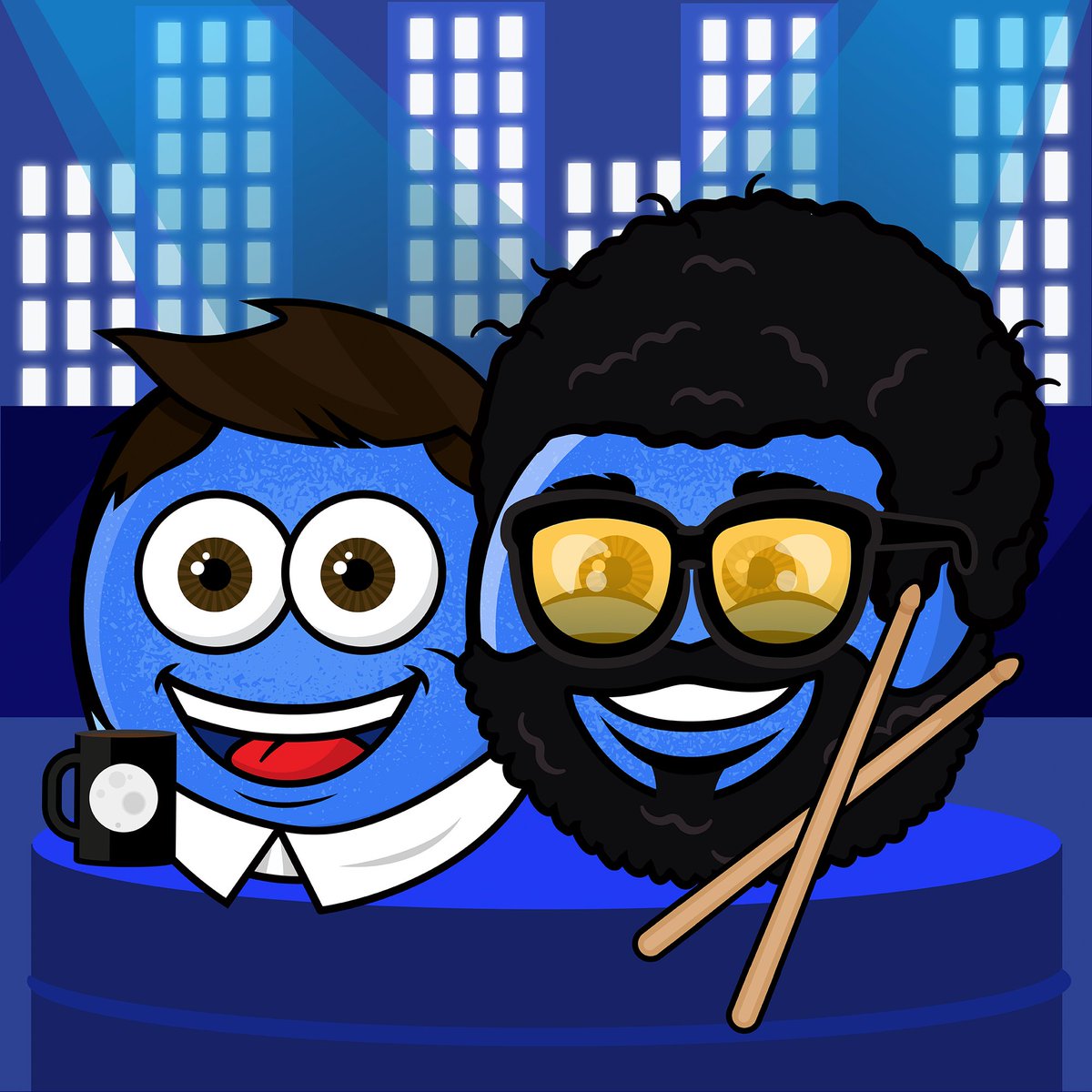 Movember's tweet photo. Hey @jimmyfallon &amp; @questlove look familiar? 

We’re raising awareness around #TesticularCancer &amp; we couldn’t think of a better pair than you both! We’re dropped limited edition NFTs to support grabbing your health by the balls.

Hope you enjoy your one-of-a-kind set! https://t.co/cBtxAGuujY