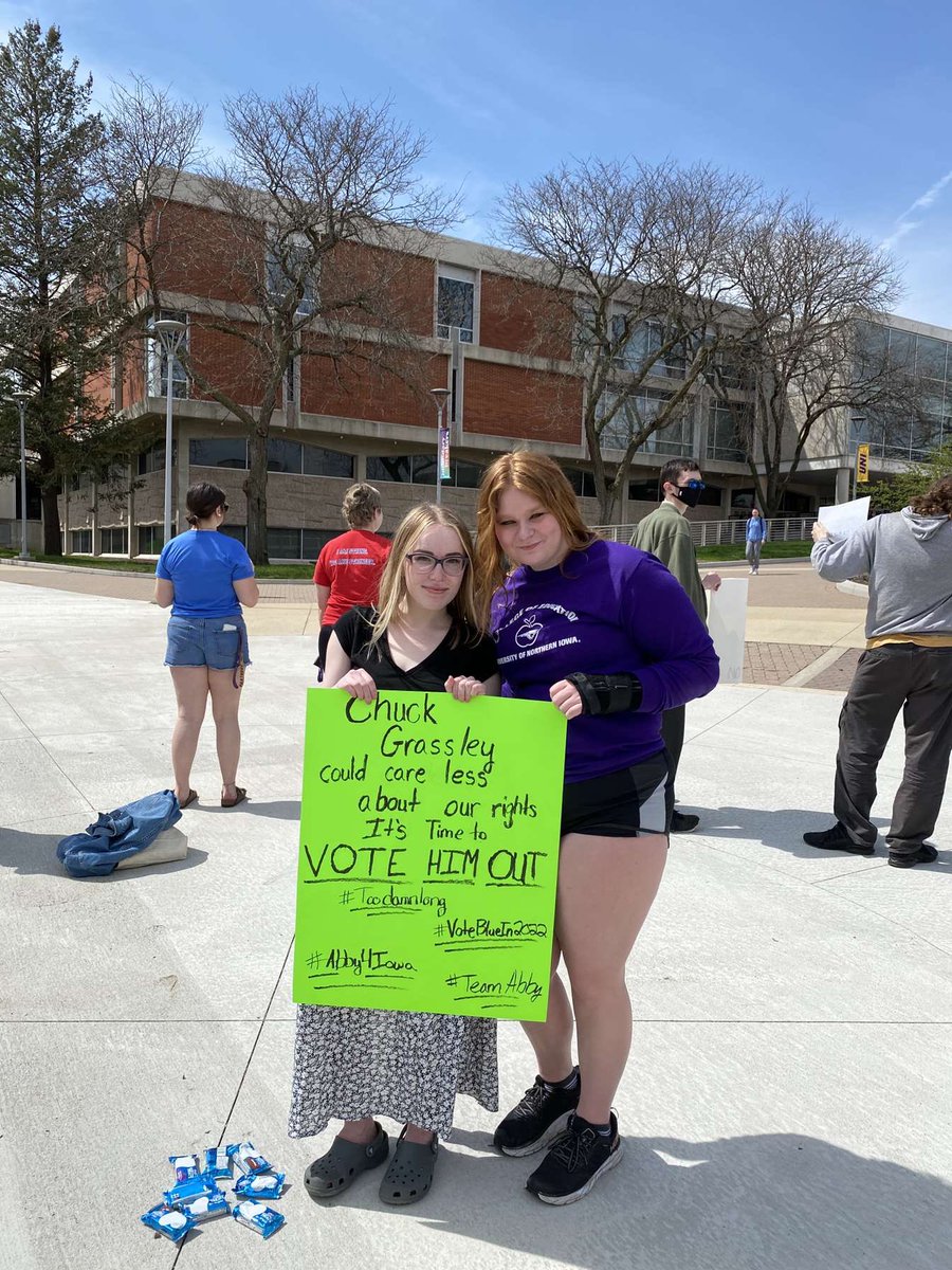 OtherOtherBauer's tweet photo. Stand up! Fight Back! Make a plan to vote NOW!#Toodamnlong @PanthersForAbby @TeamAbby4Iowa https://t.co/woJJGqH2si