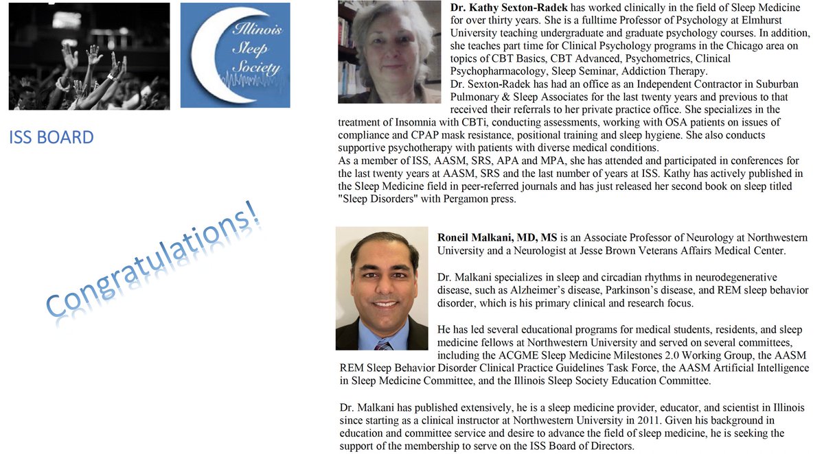 Illinois Sleep Society tweet media