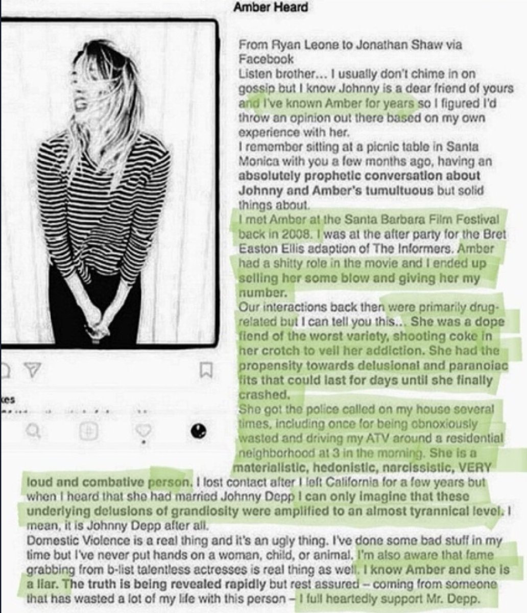 Kimberly Pineda (@keep_itt_movinn) on Twitter photo My favorite irl stories about Amber Heard comes fr her past drug dealer pictured below and fr a prev costar <a href="/StevenCrowley/">StevenCrowley.eth</a>. Maybe we can all convince Steven to re-upload his personal exp w/AH filming & her mtn of coke
#amberheardisapsychopath
#DeppVsHeard
#JusticeForJohnnyDepp My favorite irl stories about Amber Heard comes fr her past drug dealer pictured below and fr a prev costar <a href="/StevenCrowley/">StevenCrowley.eth</a>. Maybe we can all convince Steven to re-upload his personal exp w/AH filming & her mtn of coke
#amberheardisapsychopath
#DeppVsHeard
#JusticeForJohnnyDepp