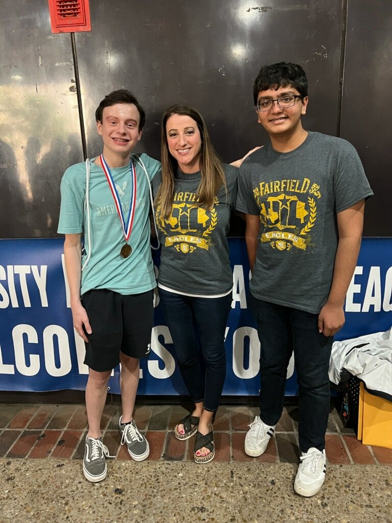 Preston Scott, 4th place in State, and Eashan Kalyangi, 7th in State,  Computer Applications. Congratulations! @fairfield_hs <a href="/FairfieldISD/">Fairfield ISD</a>