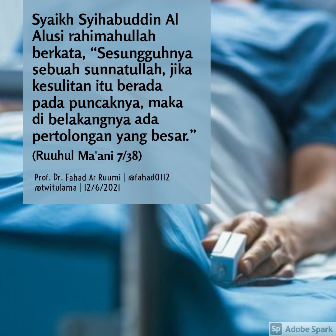 twitulama's tweet photo. # Pic: Setelah Kesulitan, Ada Kemudahan #
#twitulama
#sunatullah
#pertolongan https://t.co/QeVB4XJcIv