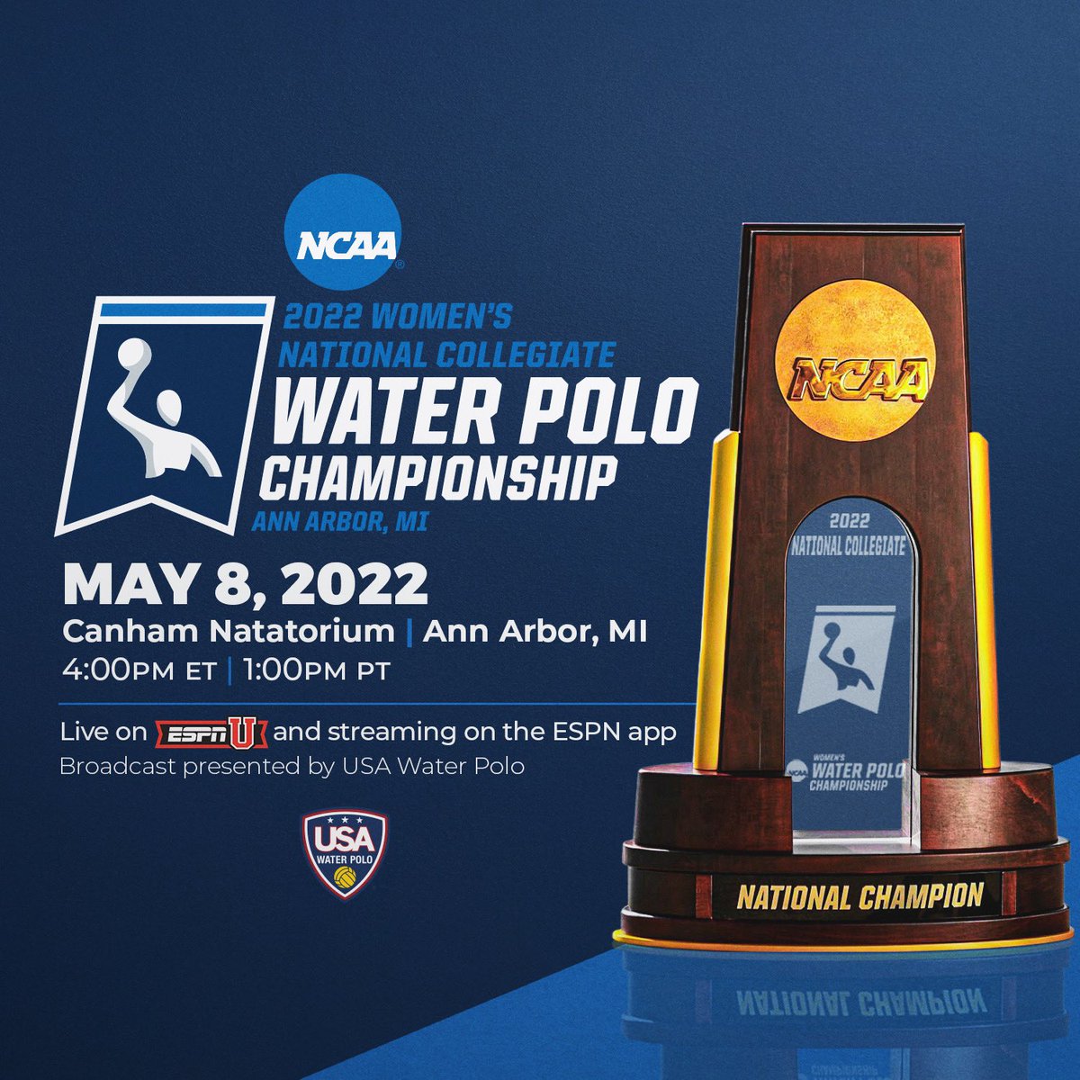 brenda4villa's tweet photo. Friendly Reminder all 44k + members of @usawp and friends MUST watch this game 🙏🏾  We need the numbers. We need to show ESPN that we want more water polo on TV.  Let’s do this! Oh and tune in to catch @GregMescall and me on the call ☺️ https://t.co/jb1SJ1TALV