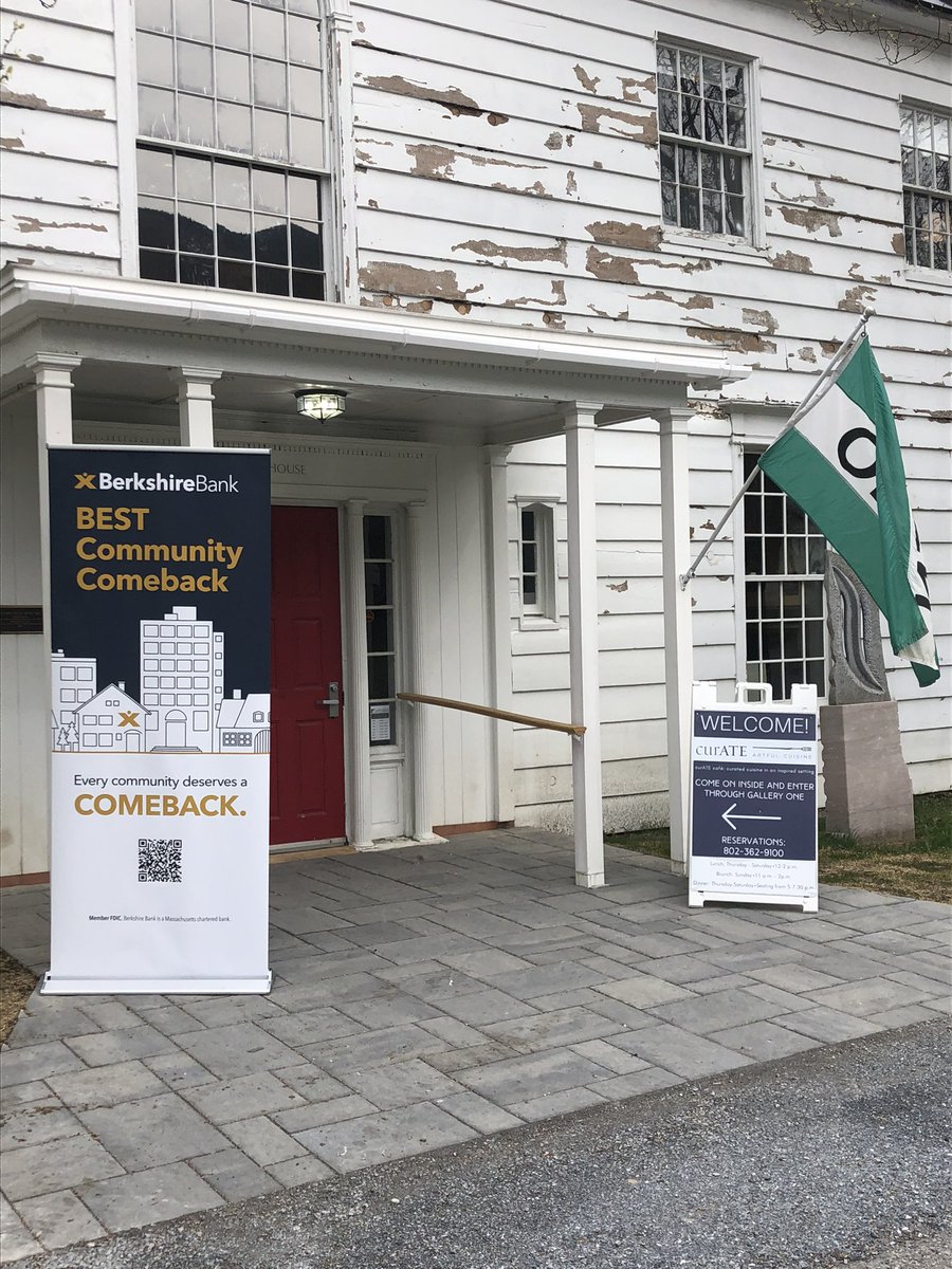 GaryLevante's tweet photo. Thanks Southern Vermont Arts Center for hosting us tonight! #BESTCommunityComeback #BerkshireCares https://t.co/LM67pUa9Q3