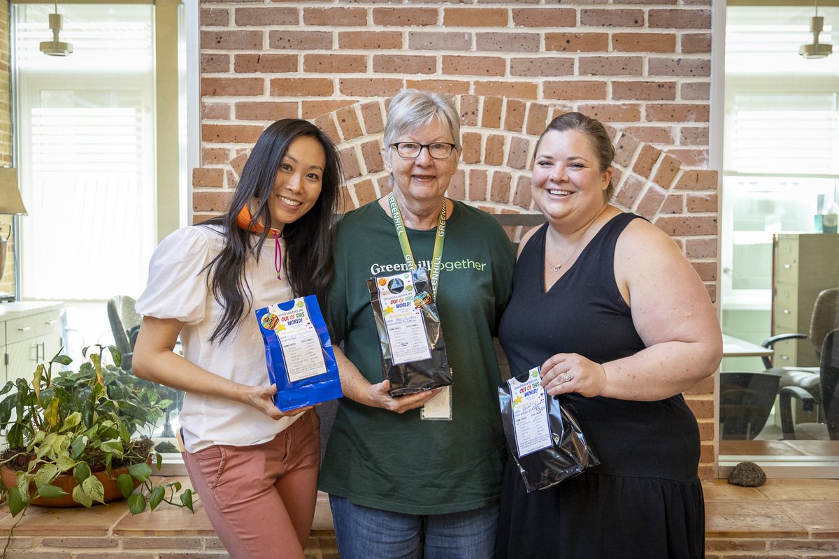 GreenhillSchool's tweet photo. As we wrap up #TeacherAppreciationWeek, we want to thank our incredible teachers. They go above and beyond in the classroom to support students on their journey to lead authentic, purposeful lives. We have to give a shout-out to Greenhill Parents, who made this week extra sweet! https://t.co/Y5iwTHqy6F