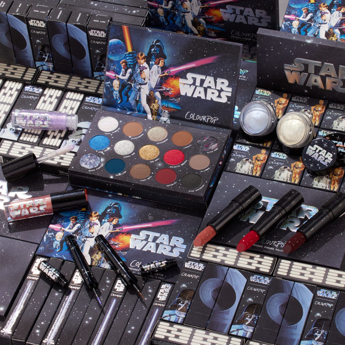 #GIVEAWAY “Red Five, standing by!” - Luke Skywalker™ 🌌✨ FIVE lucky winners will receive the new Star Wars™ and ColourPop collection! 💙 HOW TO ENTER ⤵️ 💫 Follow us! 💫 Like & RT