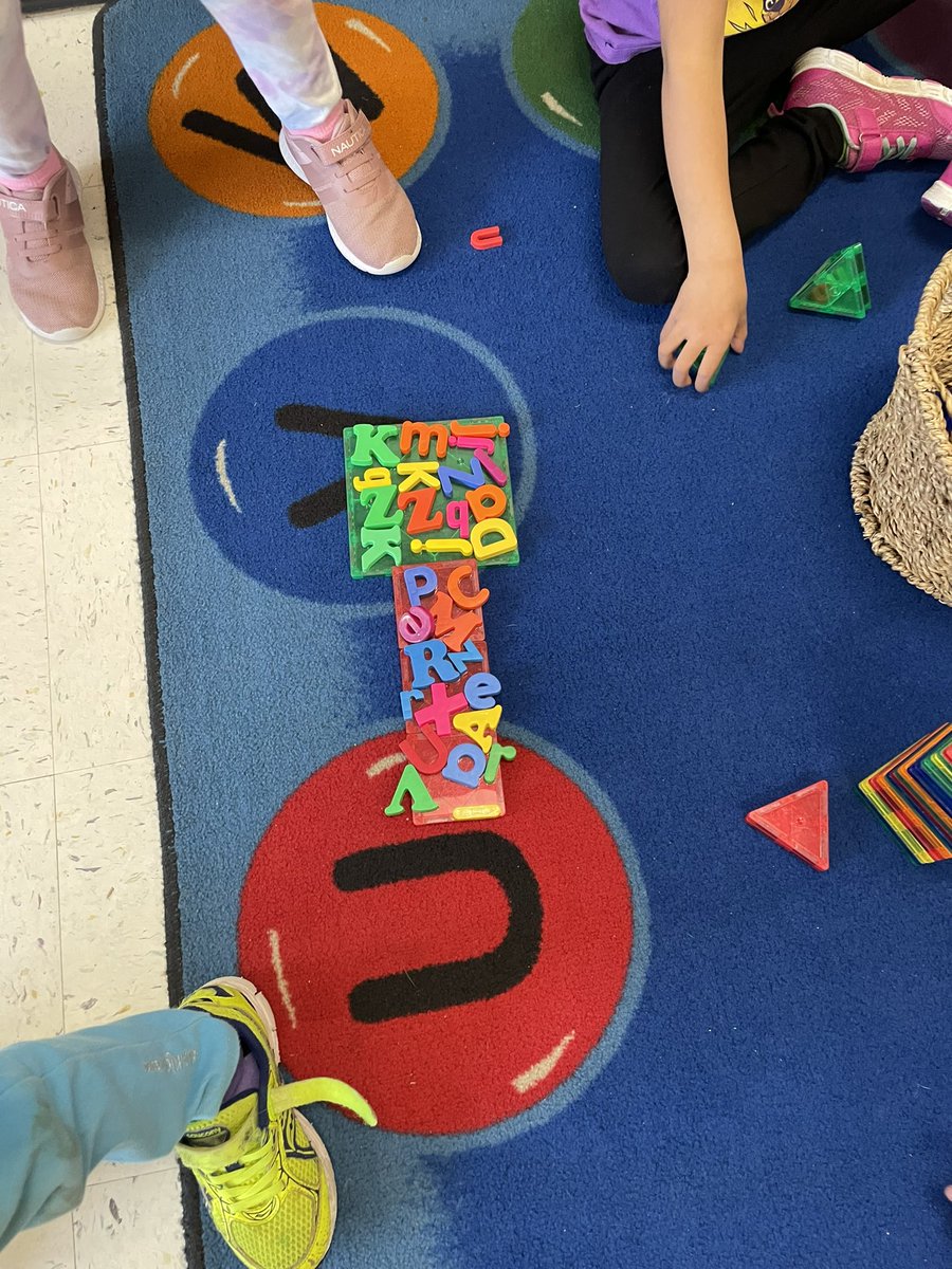 KennedyAlt13's tweet photo. “We’ll meet you at the top of the coconut tree!” KC did a stem challenge that asked us to hold 26 letters on a tree! We got very creative! #STEMeducation #Kindergarten #STEM #EarlyChildhood #EarlyLearning #ECE #fdk @HWDSB @Lawfield_HWDSB https://t.co/zjSjR9BjTB