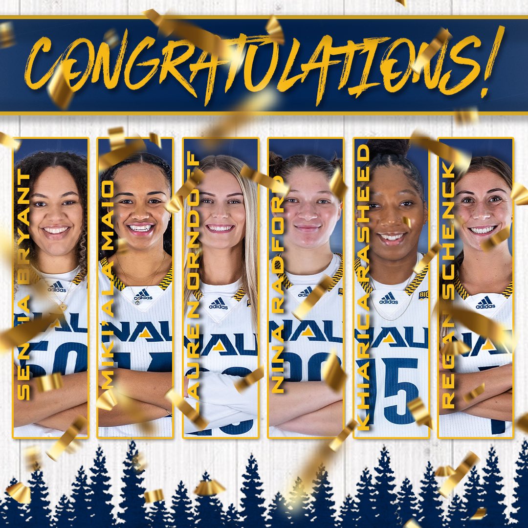 🎉 𝐂𝐎𝐍𝐆𝐑𝐀𝐓𝐔𝐋𝐀𝐓𝐈𝐎𝐍𝐒 🎉

To our 6️⃣ Lumberjacks graduating this weekend!

#NAUStrong ⚒🌲💪