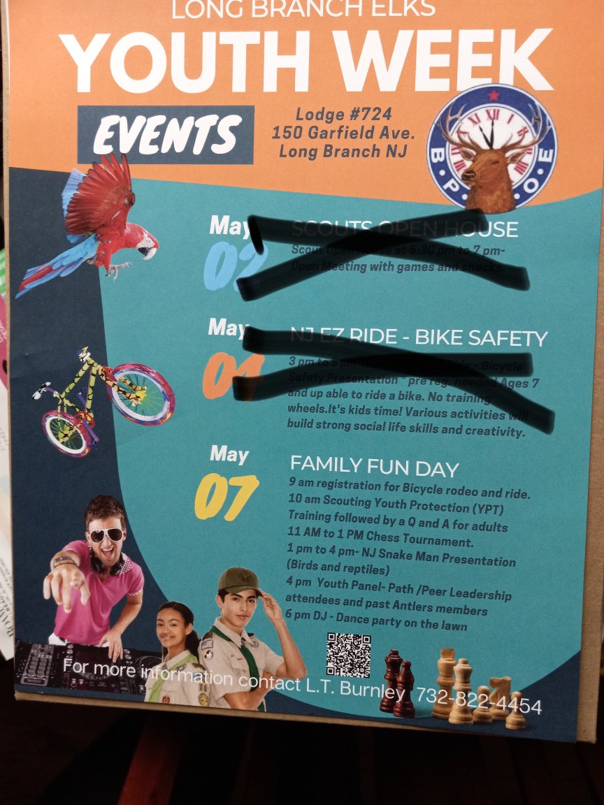 Saturday 5/7. Rain or shine, come have some fun. Play chess. Pet a snake. Hug an exotic bird. Bring the kids for a good time!