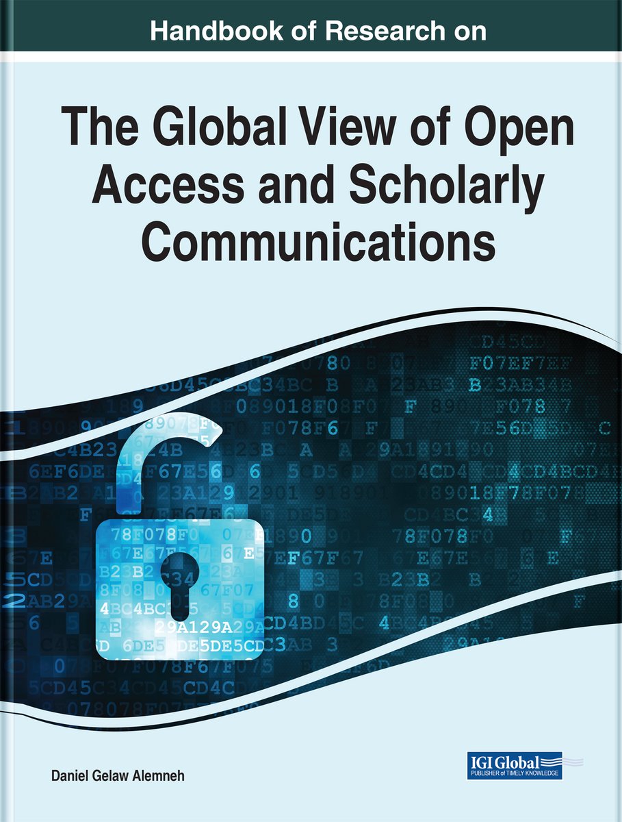 We are excited to announce our collaboration with <a href="/UNTsocial/">University of North Texas</a> on the release of our first platinum #OpenAccess book, the Handbook of Research on the Global View of Open Access and Scholarly Communications. Read about the #OA book and hear from the editor &gt; bit.ly/3918zIc