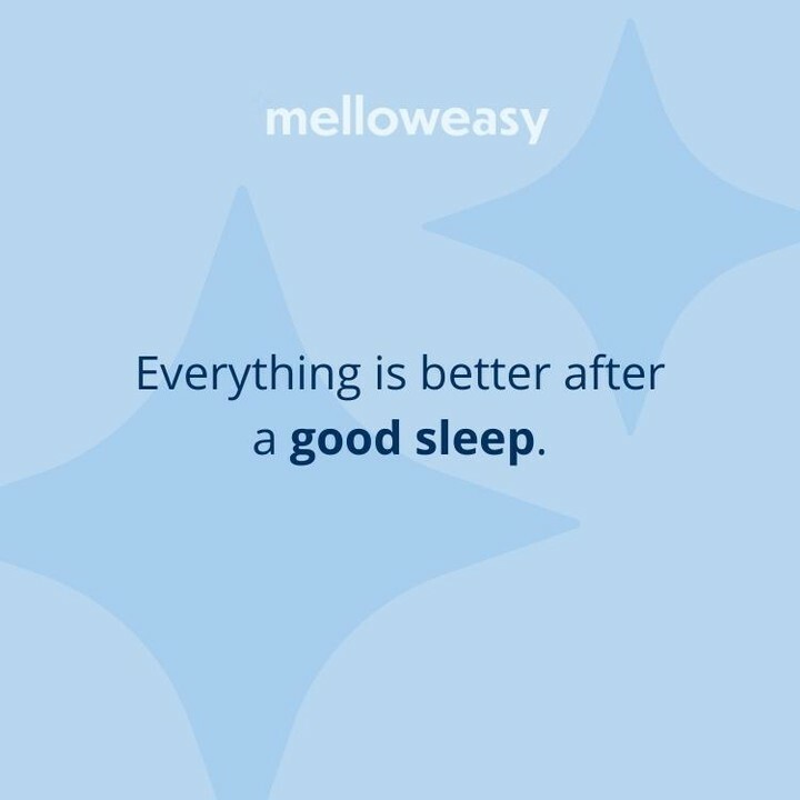 melloweasycom's tweet photo. Did you know that getting a good night’s sleep is essential for your health?
•It helps boost your immune system 
•Prevents weight gain 
•Improves your mood 
•Increases productivity 
Learn how to sleep better throughout the night and wake up refreshed every morning with t… https://t.co/fXXLHirG0R