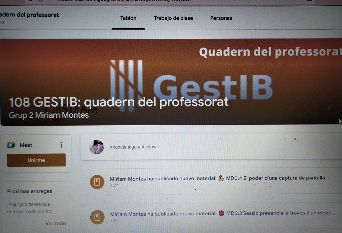 XiscaPrats's tweet photo. "Tothom dorm... una mica de temps de formació amb @ibsteam_caib de @EDUN_IB
👉 Quadern del professorat
#Gestib
#DigCompIBSTEAM
#RealLife
#Bimaternitat" https://t.co/NQRCYODDHC