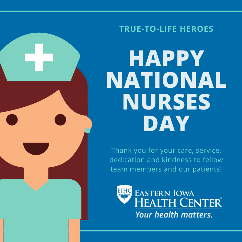 Happy National Nurses Day to our amazing and caring team of nurses! We are so grateful for each and every one of you! 
Give a shout-out to a favorite nurse below or a simple thanks for all that they do!