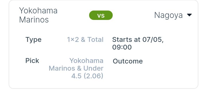 Check out hii bet nimewekelea! Click here to see my selections. betika.com/share/MKSHYn