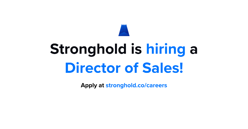 strongholdpay's tweet photo. Stronghold is #hiring a Director of Sales. Are you a team player who wants to join a fast-growing company building the future of #web3 #payments and #fintech? Apply Today at https://t.co/le0S14pRiF. 

@wearenawsp @OutInTech @Join_Pavilion