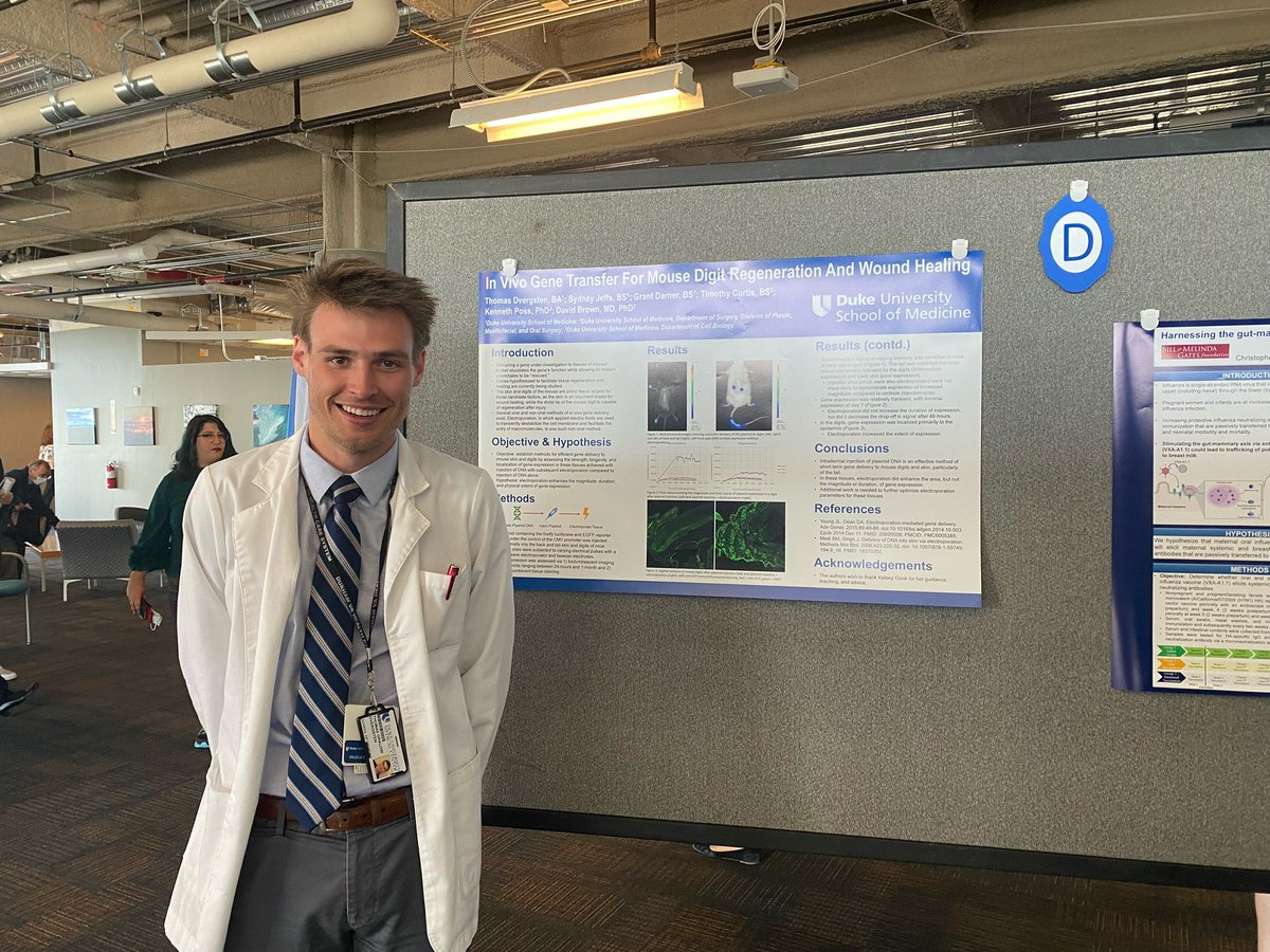 David A. Brown, MD, PhD (@cutitoutdave) on Twitter photo Congrats to all star <a href="/DukeMedSchool/">Duke University School of Medicine</a> student and fellow #regeneration enthusiast Tommy Dvergsten for being awarded the Burroughs Wellcome Fund Research Fellowship! Courtesy of Office of Physician Scientist Development Congrats to all star <a href="/DukeMedSchool/">Duke University School of Medicine</a> student and fellow #regeneration enthusiast Tommy Dvergsten for being awarded the Burroughs Wellcome Fund Research Fellowship! Courtesy of Office of Physician Scientist Development