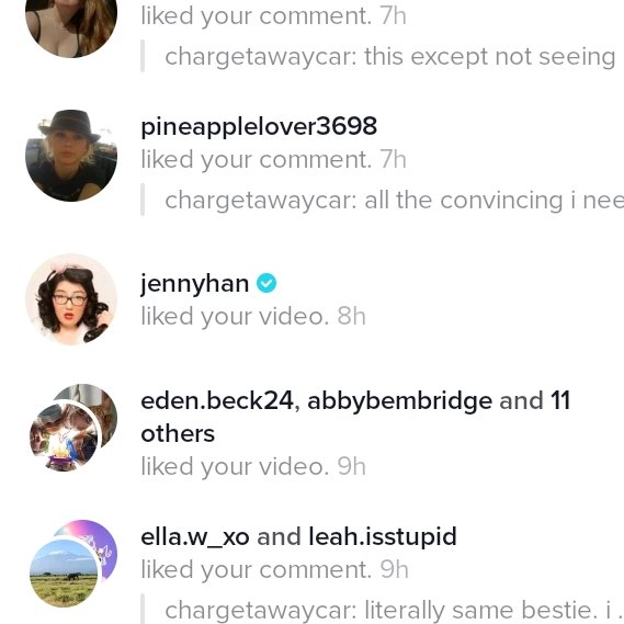 JENNY HAN LIKED MY TIKTOK ABOUT THIS LOVE TV AND TSITP BEING MY FAVOURITE SERIES AHHHHHH https://t.co/clOeTybwLW
