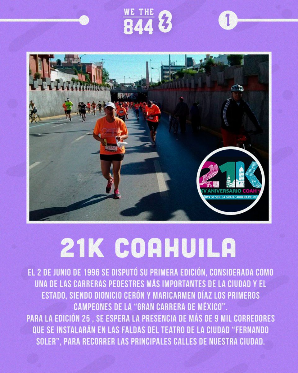 wethe844's tweet photo. Saltillo es tierra de runners y las condiciones de la ciudad la hacen un lugar perfecto para que los mejores corredores nacionales e internacionales demuestren su talento 🏃🏃‍♀️
✅Comparte y apoya al talento local ✅
#Saltillo #Coahuila #México https://t.co/WG1Gqjy7vf