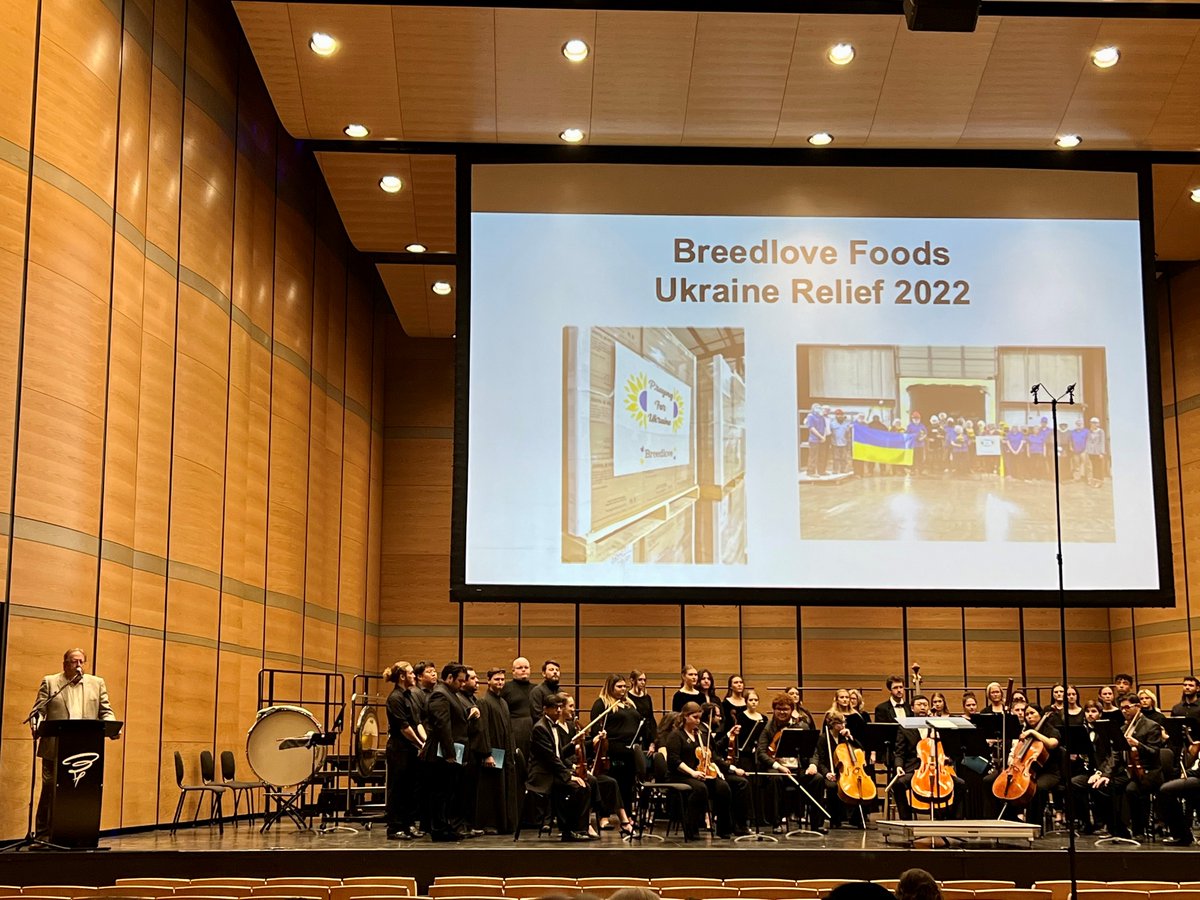 A big thank you to the <a href="/TexasTech/">Texas Tech University</a> School of Music for featuring Breedlove &amp; our Ukraine relief efforts at the TTU Choirs and Symphony Orchestra Concert. The support of our community always inspires us, as did the incredibly talented musicians!