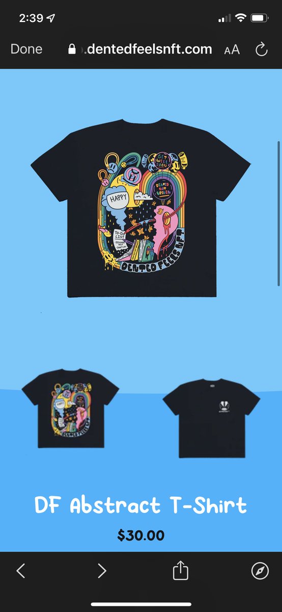 Mishizzle_421's tweet photo. #DentedDrip #DentedFeels #DentedNotBroken 
Got some merch! 
Next thing I need, is the NFT! Baby steps. 😅😜 @DentedFeelsNFT https://t.co/A61Nw1xpQy