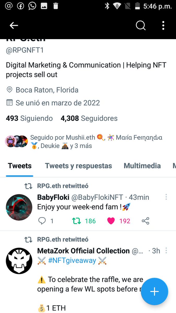 bonilla_milce's tweet photo. @sof1azara03 @RPGNFT1 Tasks done ✔️ https://t.co/PtObtd0xqb