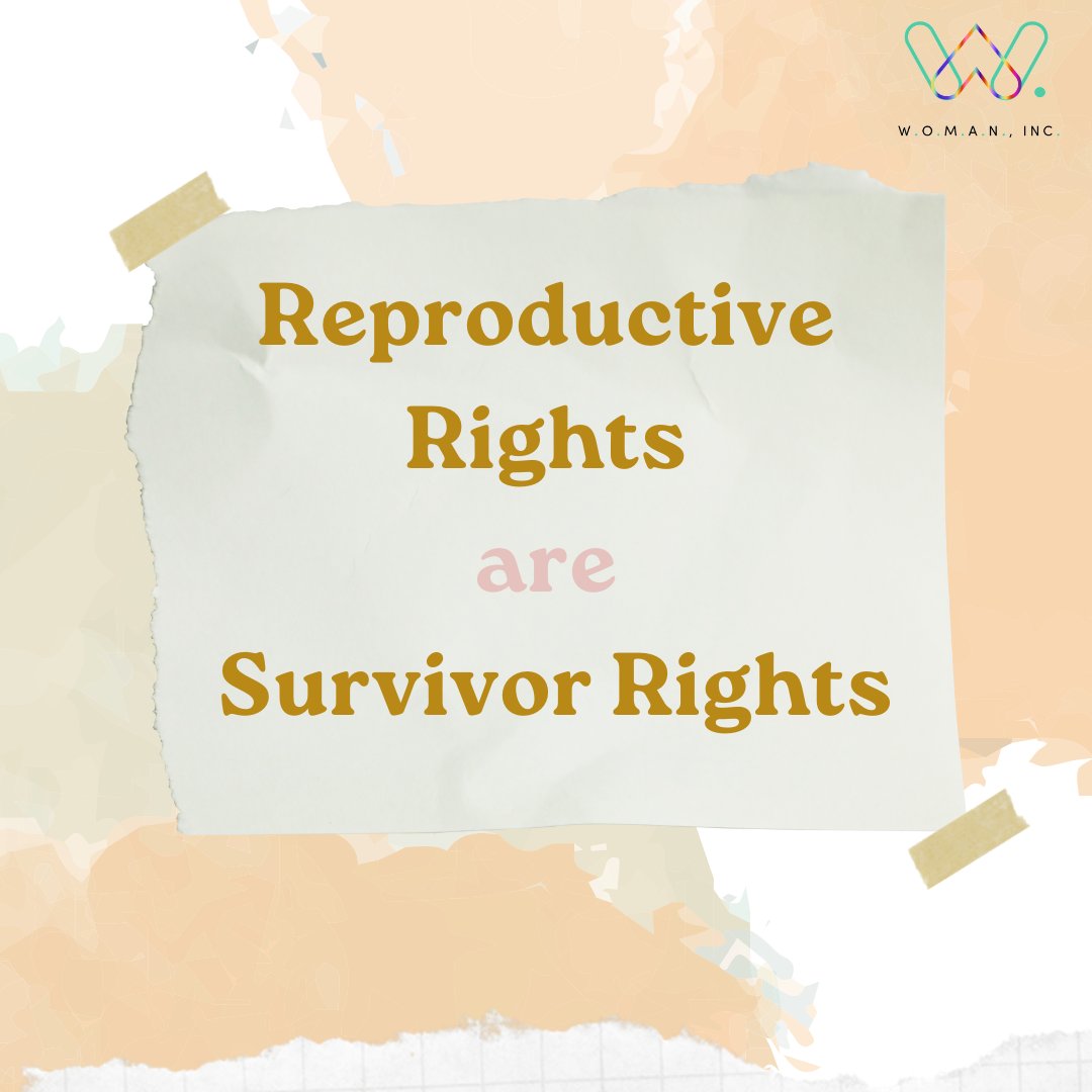 WOMANinc's tweet photo. We call on our community, our state and our supreme court to ensure survivors and others can exercise their right to choose to have an abortion based on their individual circumstances, desires, health &amp; emotional readiness.

Team WOMAN Inc. https://t.co/3x45fUZ9ks