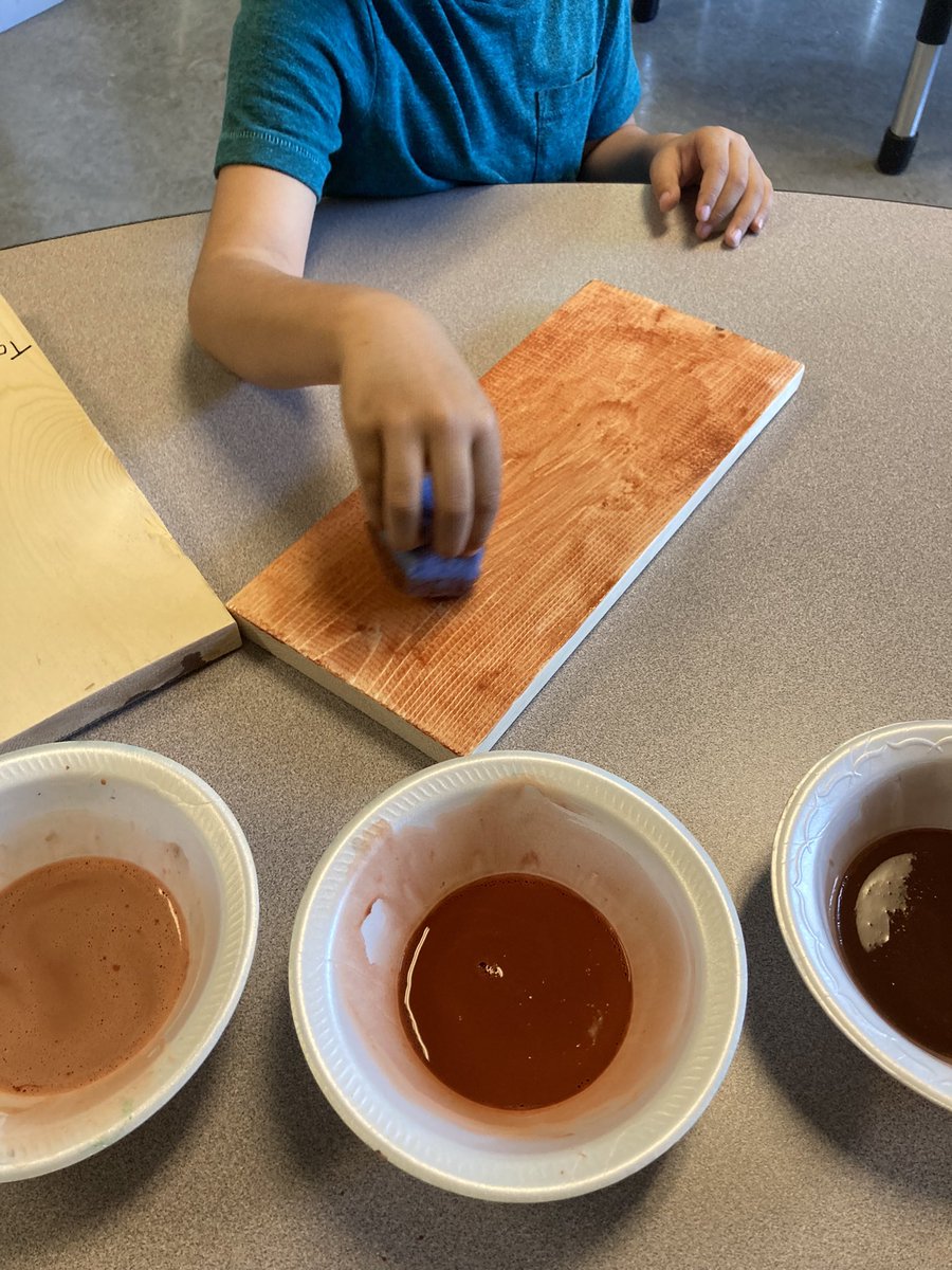 MsVPerera's tweet photo. Thank you @metalelliott for putting together this project for my class! It definitely was a marathon: sanding, staining, hammering and stringing… but we completed it, just in time for Mother’s Day! #sd33learns https://t.co/wH6ayEnohB