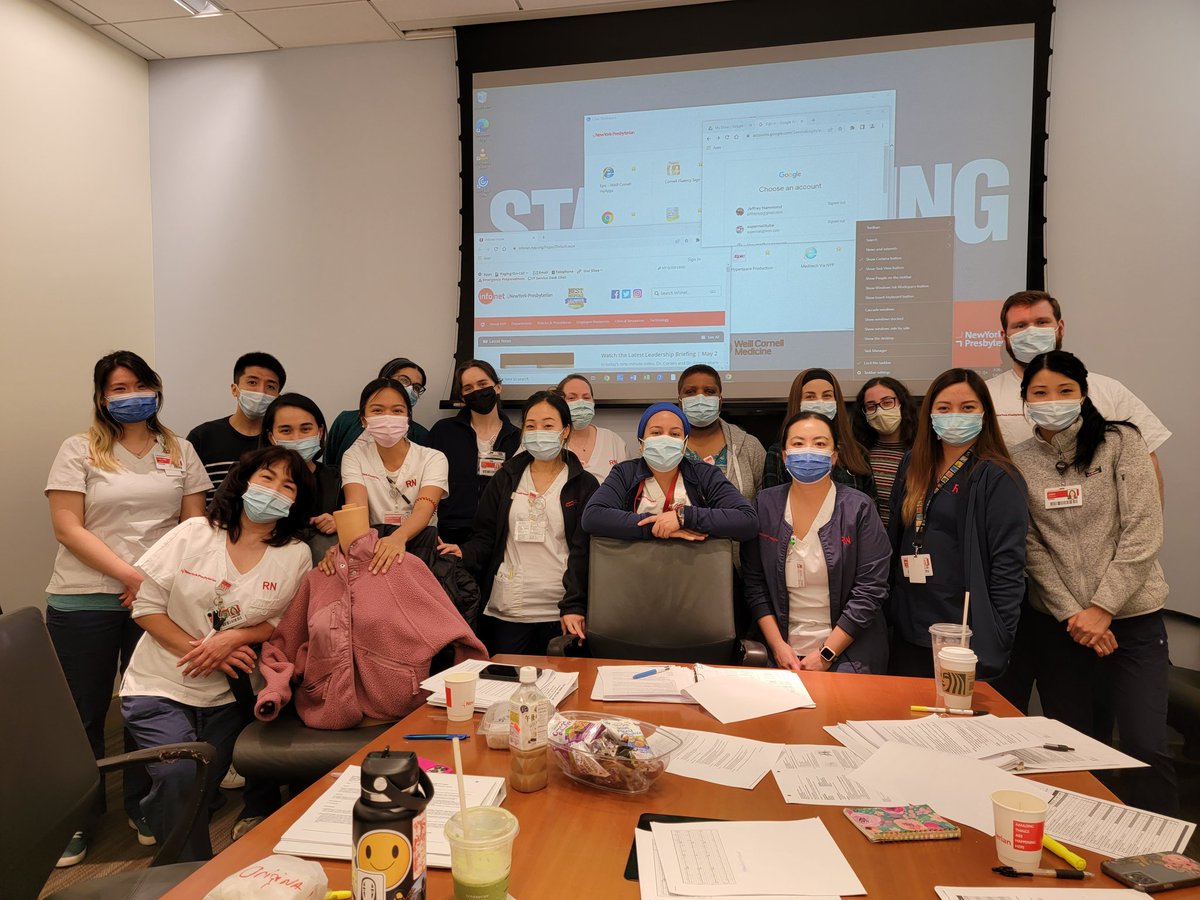 ccu_rns's tweet photo. Our new nurses begin to wrap up their orientation with today's CCU Skills Day.

A huge shout out to our amazing CN3 Fides for setting all this up for them! 

The future looks bright! 

@jwansley @DarshaniCns @francisrufo @Ch0Lester0L https://t.co/bUKJ5Txfhx