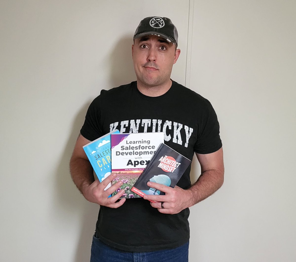 NorwoodsNetwork's tweet image. &quot;The surest way to stop growing is to stop reading.&quot; - Fred Craddock

3 new Salesforce books to add to the library! #salesforcemilitary #continiouslearning