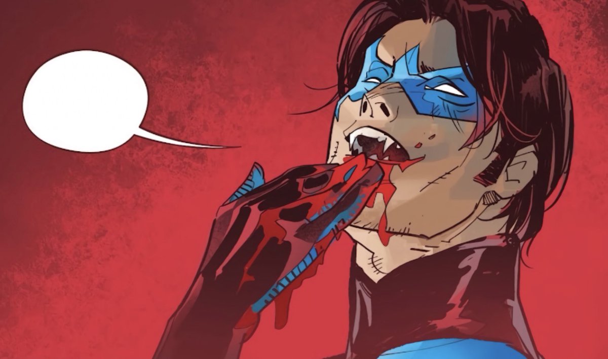 letstalkgrayson's tweet photo. Richard Grayson, Nightwing, Vampire King.

📚 From DC vs. Vampires (2021) #6 https://t.co/VI37ZN2I1F