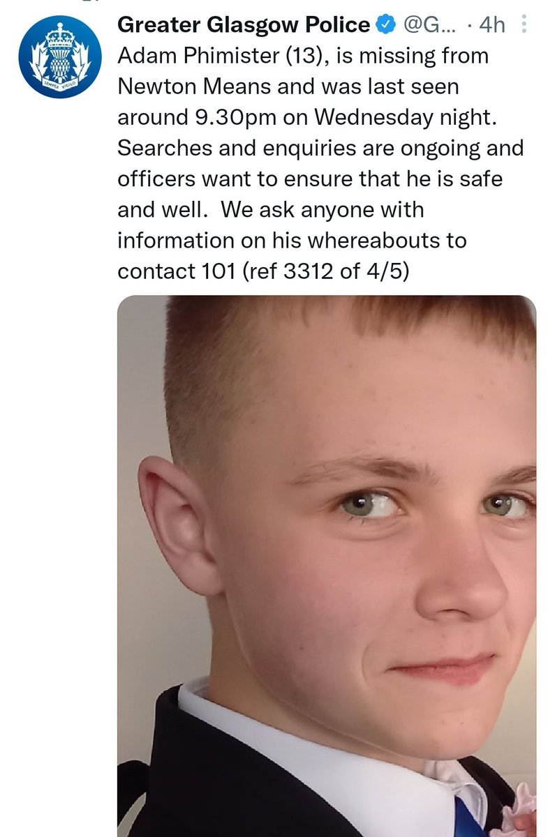 StCadocsYC's tweet image. Adam is an Athletic 08s player whos been SCYC for the past 5 years, if anyone has any information or has saw him over last 48 hours please contact The Police or you can PM us here. We all pray for Adams safe Return 🙏