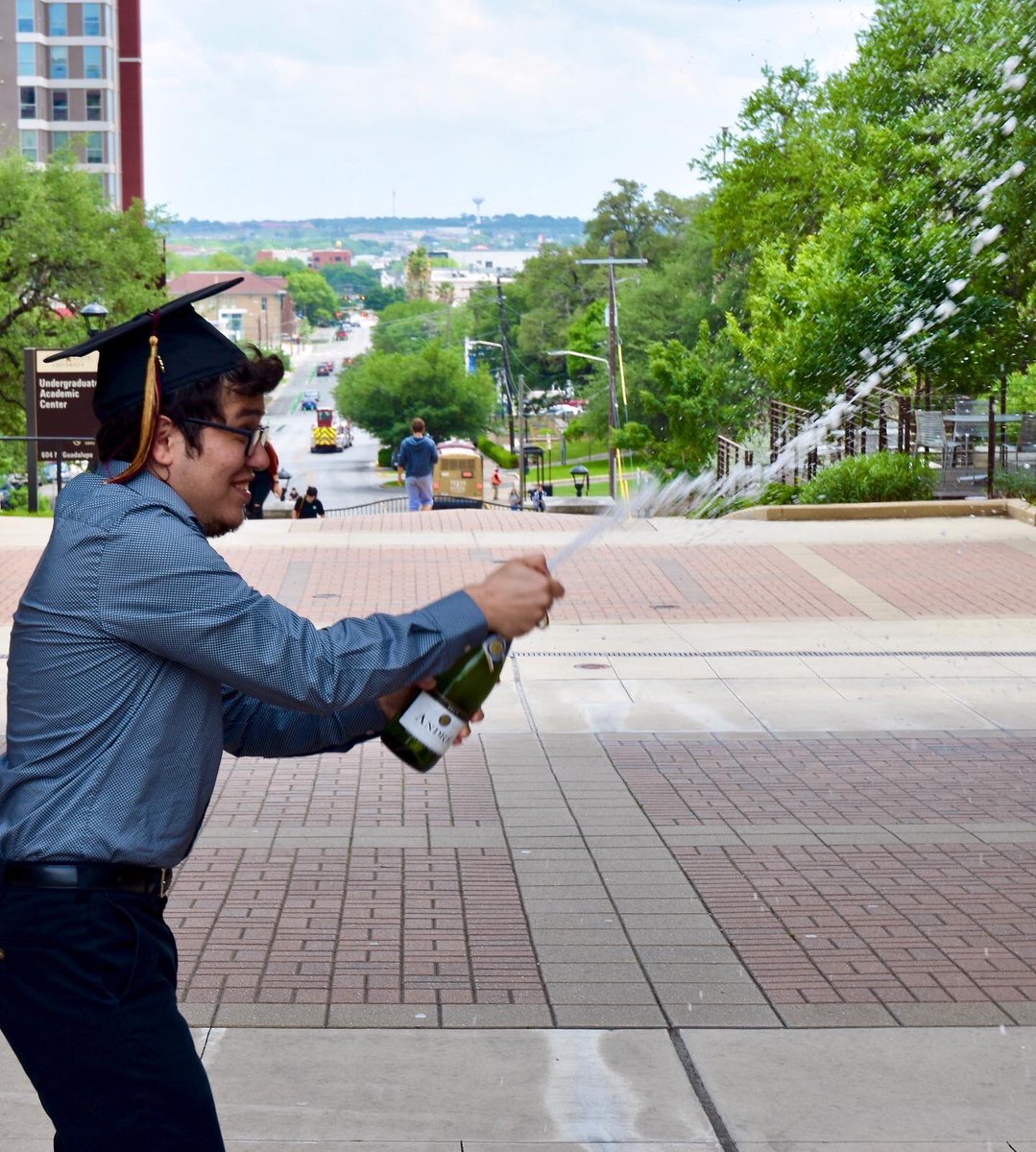 doubleg15_'s tweet photo. This is really about to happen next week. Although I plan to come back to pursue my master’s here, I just wanted to let y’all know that San Marcos and TXST will always hold a special place in my heart ❤️ #txst22 #gobobcats https://t.co/2hUpcuNSdT