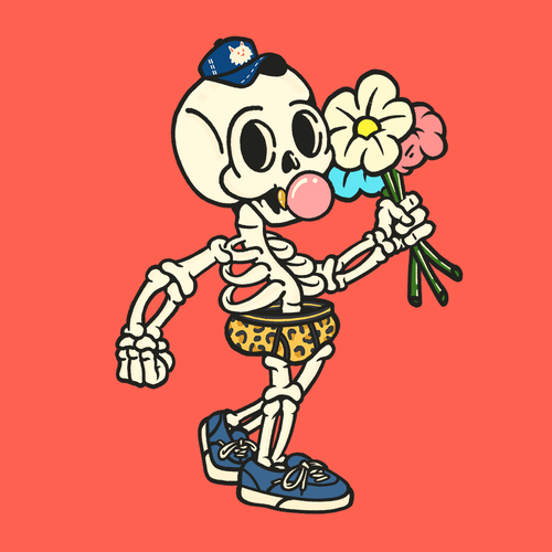 chummy_c's tweet photo. Just revealed this babe from @NFTBoneHeadz!! Any BoneHeadz holder around here?!?! β¨π#Boneheadz https://t.co/H9zEmz5pJR