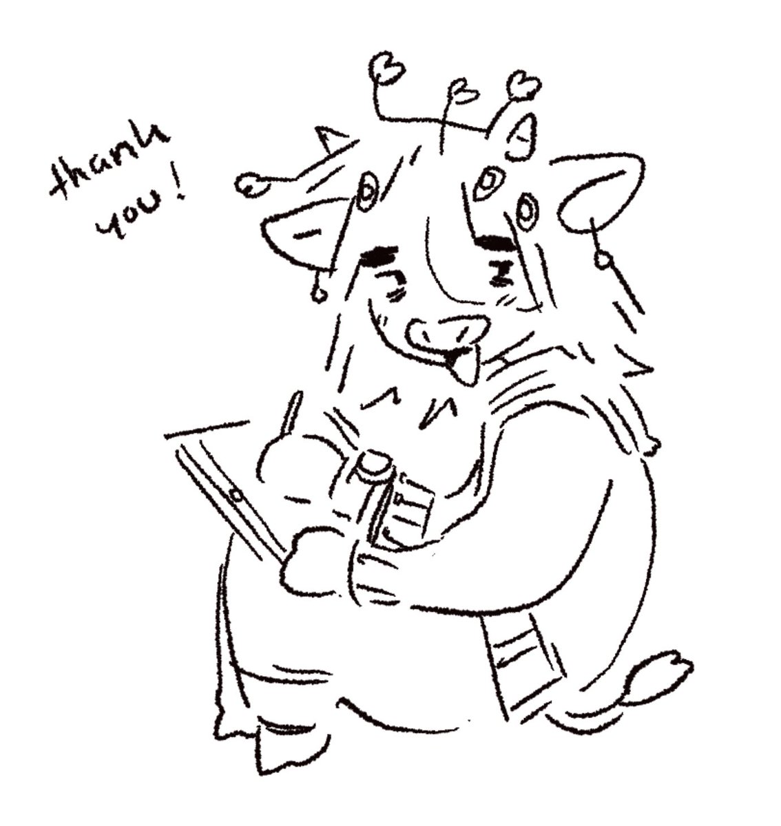 hiii everyone thank u for all the kindness with my silly drawings you guys make me giggle and I love reading ur comments I'm sorry I can't respond to them all but they make my day thank u again for the support it's rlly surreal <3