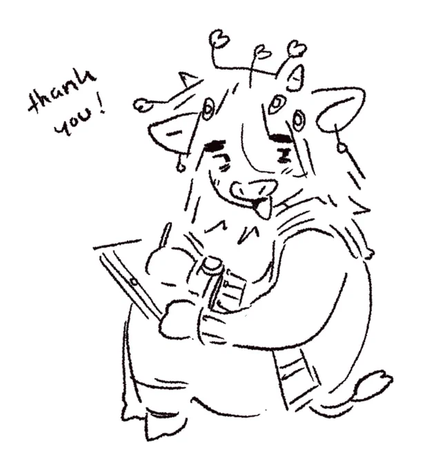 hiii everyone thank u for all the kindness with my silly drawings you guys make me giggle and I love reading ur comments I'm sorry I can't respond to them all but they make my day thank u again for the support it's rlly surreal <3 
