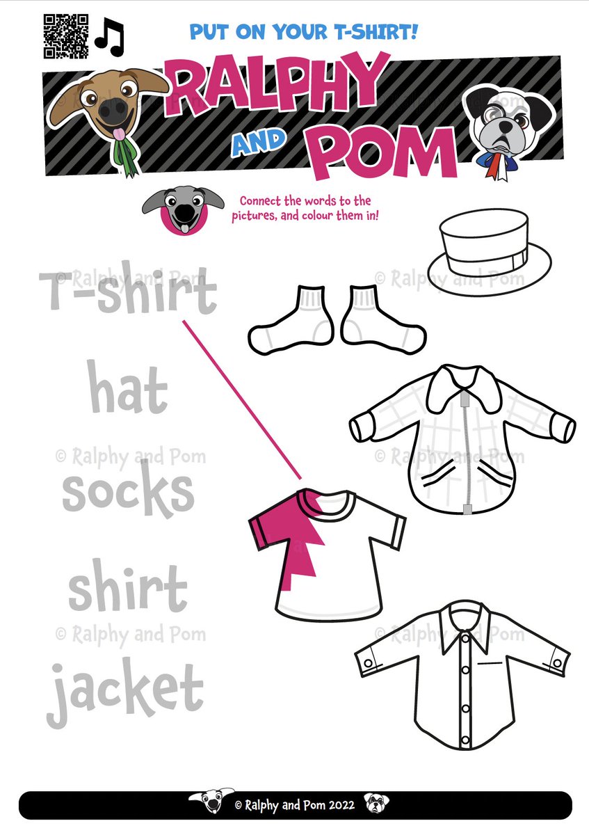 RalphyandPom's tweet photo. NEW!! RALPHY &amp; POM - PUT ON YOUR T-SHIRT Song &amp; Worksheets!

https://t.co/SeOLjbUS9T 

#kidsEnglish #EnglishSongs #FreeEnglishLessons #Englishforkids #english #learning #education #sing #songs #anime #animation #schoolofrock #instadaily #friends #fun #learning #music #motivation https://t.co/yC0w7C076M